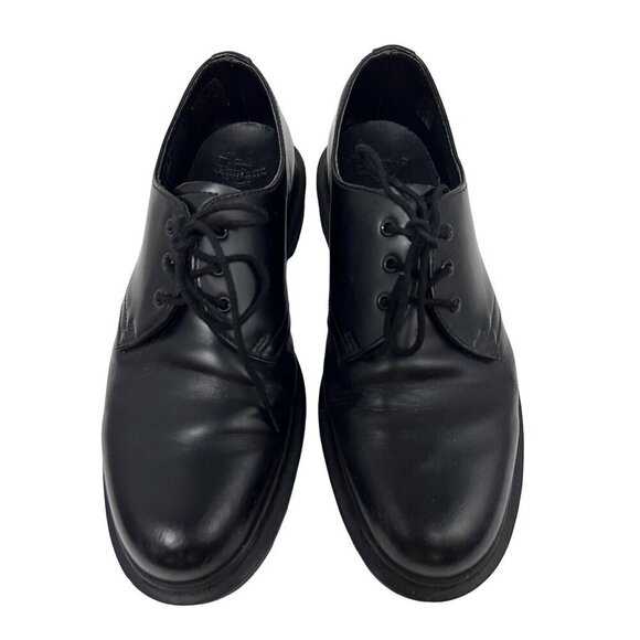 Dr. Martens Mens Mono Black Nappa Leather Oxford Shoes Lace Up US 8 Cushioned main image 6